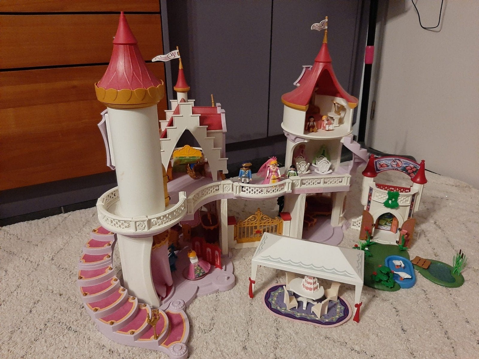 Kasteel playmobil, Ophalen