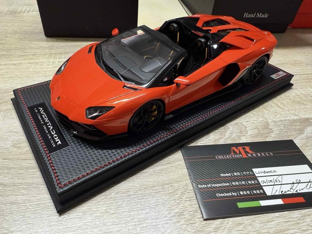 MR Lamborghini Avantador Ultimae 1/18, Enlèvement, Neuf, Autres types, Autres marques
