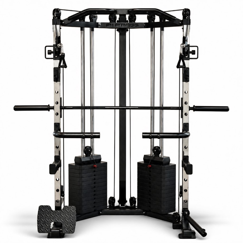 PH Fitness Corner Smith Machine - Cable Crossover 160KG, Enlèvement, Neuf, Pectoraux, Autres types