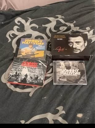 Lot 4 CD / Coffrets Johnny Hallyday, Enlèvement, Utilisé, Album