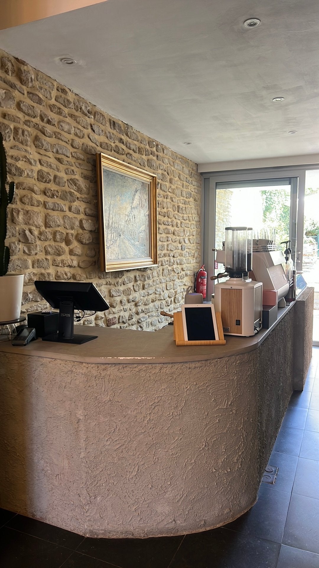 Restaurant bar met frigo en diepvries, Ophalen, Zo goed als nieuw