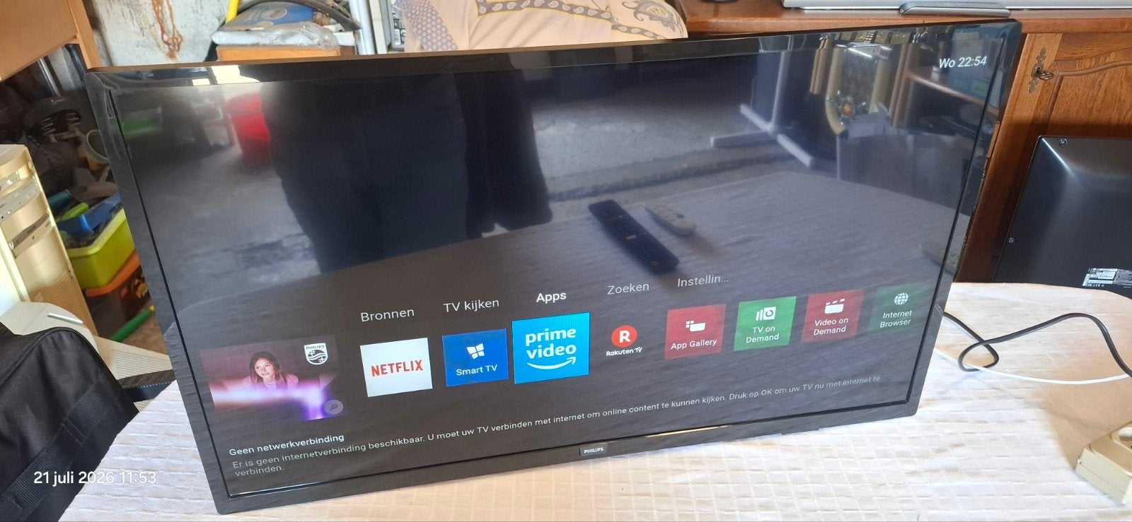 smart tv philips 32 inch, Ophalen, LED, Philips, Smart TV