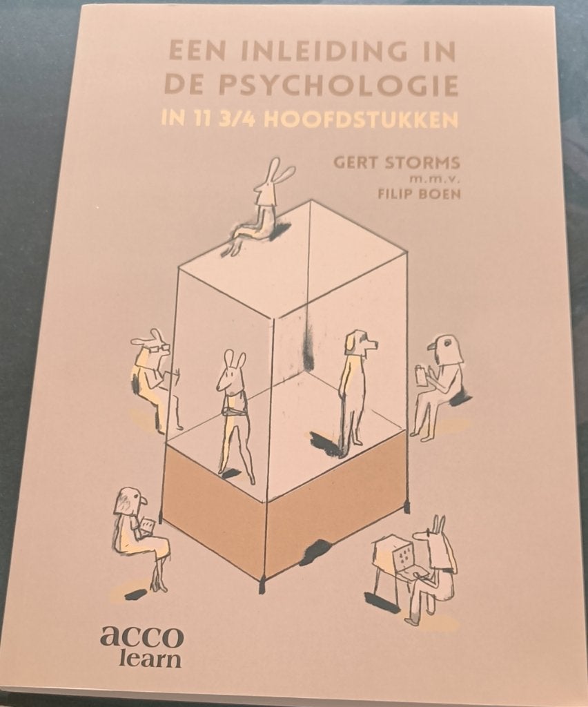 inleiding in de psychologie, Boeken, Studieboeken en Cursussen, Ophalen of Verzenden, Zo goed als nieuw, Hoger Onderwijs, Acco