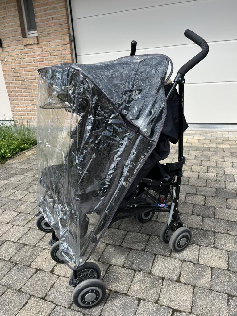 Dubbele buggy Maclaren, Kinderen en Baby's, Ophalen, Gebruikt, Maclaren, Verstelbare rugleuning