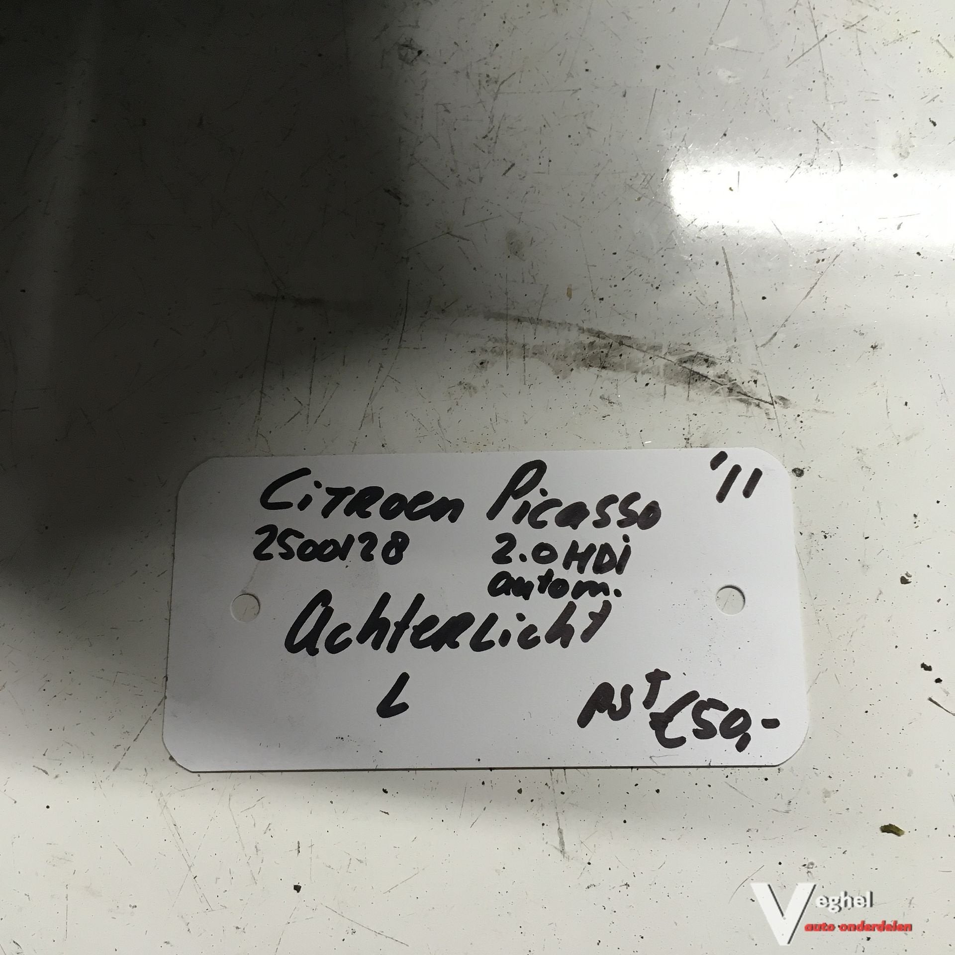 Citroën C4 Grand Picasso 2.0 HDI Automaat 2011 2500128 Achte, Gebruikt, -, -, Ophalen of Verzenden