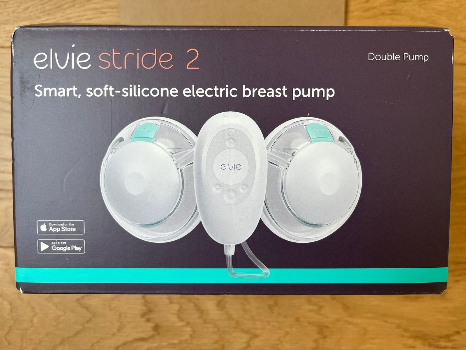 Elvie Stride 2.0 dubbele elektrische borstkolf, Ophalen, Borstkolf, Zo goed als nieuw, Elvie
