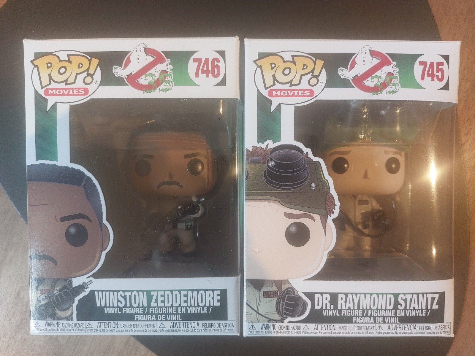 Ghostbusters Zeddemore & Stantz Funkos, Enlèvement, Comme neuf