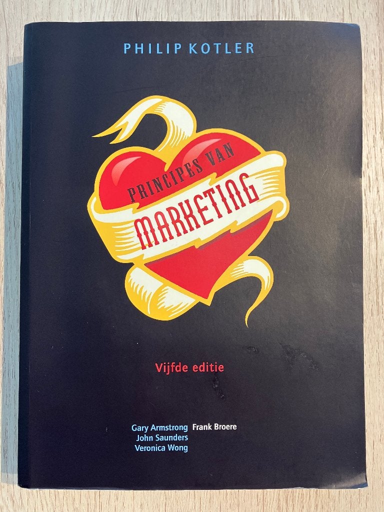 Studieboek : Principes van marketing, Livres, Enlèvement ou Envoi, Comme neuf, Économie et Marketing, Professor Philip Kotler