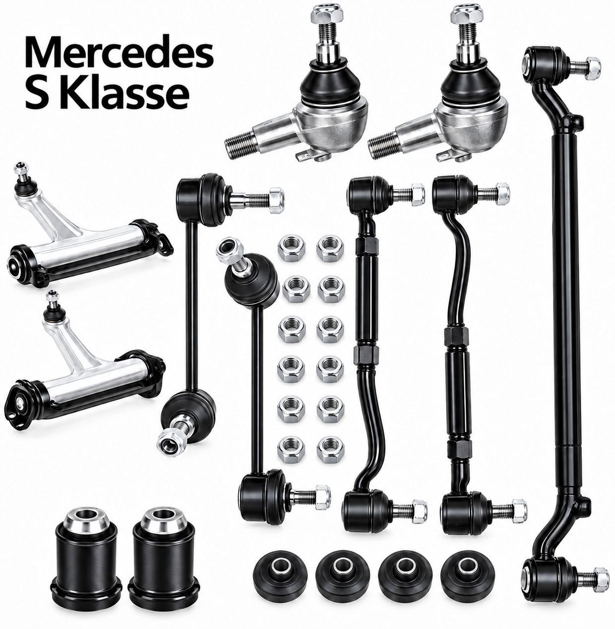 Draagarmen Mercedes W140 spoorstang Mercedes C140 draagarm S, -, Nieuw, Ophalen of Verzenden, -