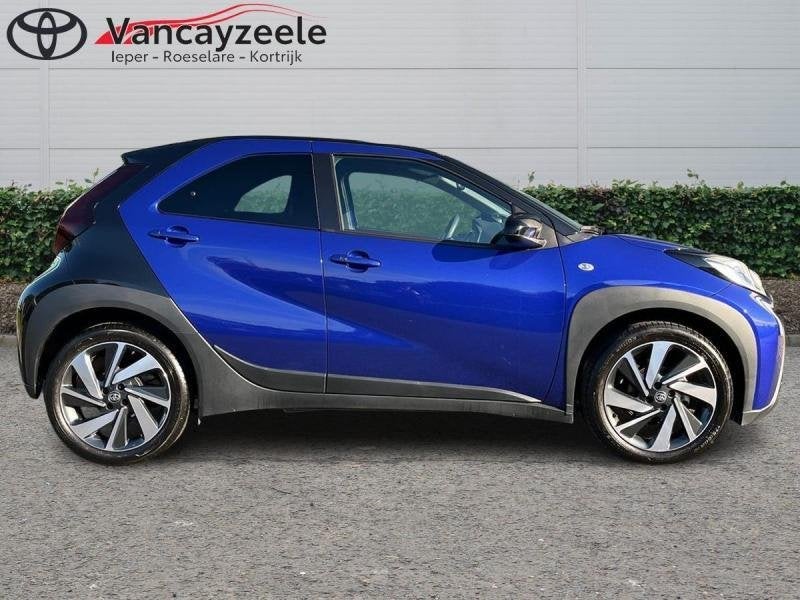 Toyota Aygo Envy+cam+gps+sens V+A, Automaat, https://public.car-pass.be/vhr/4b948aea-431d-4517-9407-293c6d8b00fe, Blauw, 72 pk