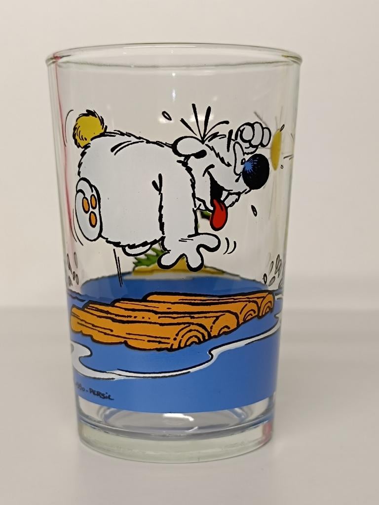 Dommel Lombard Dupa 1990 vintage zeldzame glas, Verzamelen, Ophalen of Verzenden