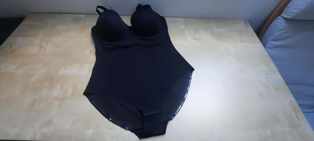 Bodysuit ‘Bye Bra’ - maat XL - zwart, Bye Bra, Ophalen, Zwart, Body of Korset