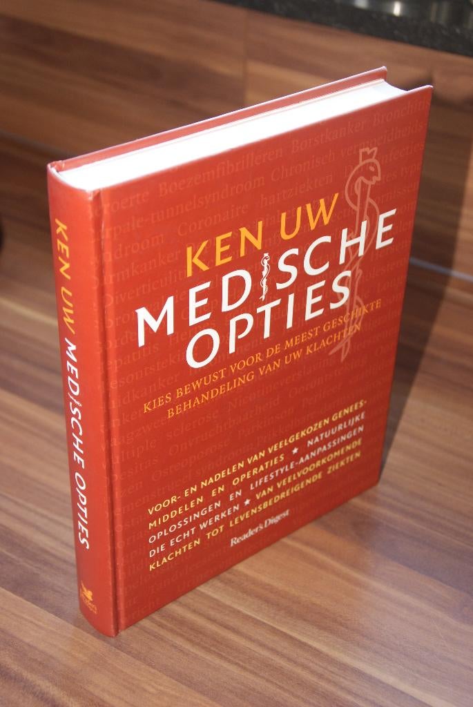 Ken uw Medische opties 384 blz Gezondheidsboek NIEUW, Livres, Santé, Diététique & Alimentation, Enlèvement ou Envoi, Neuf, Maladie et Allergie