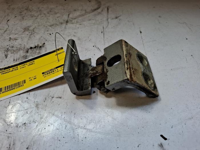 Charnière porte avant gauche d'un Volkswagen Transporter, Volkswagen, -, 3 mois de garantie, Utilisé