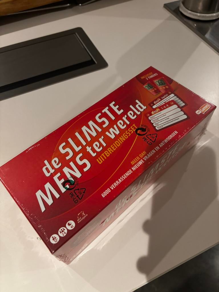 De Slimste mens ter wereld, nieuw in verpakking nog, Hobby en Vrije tijd, Ophalen, Nieuw