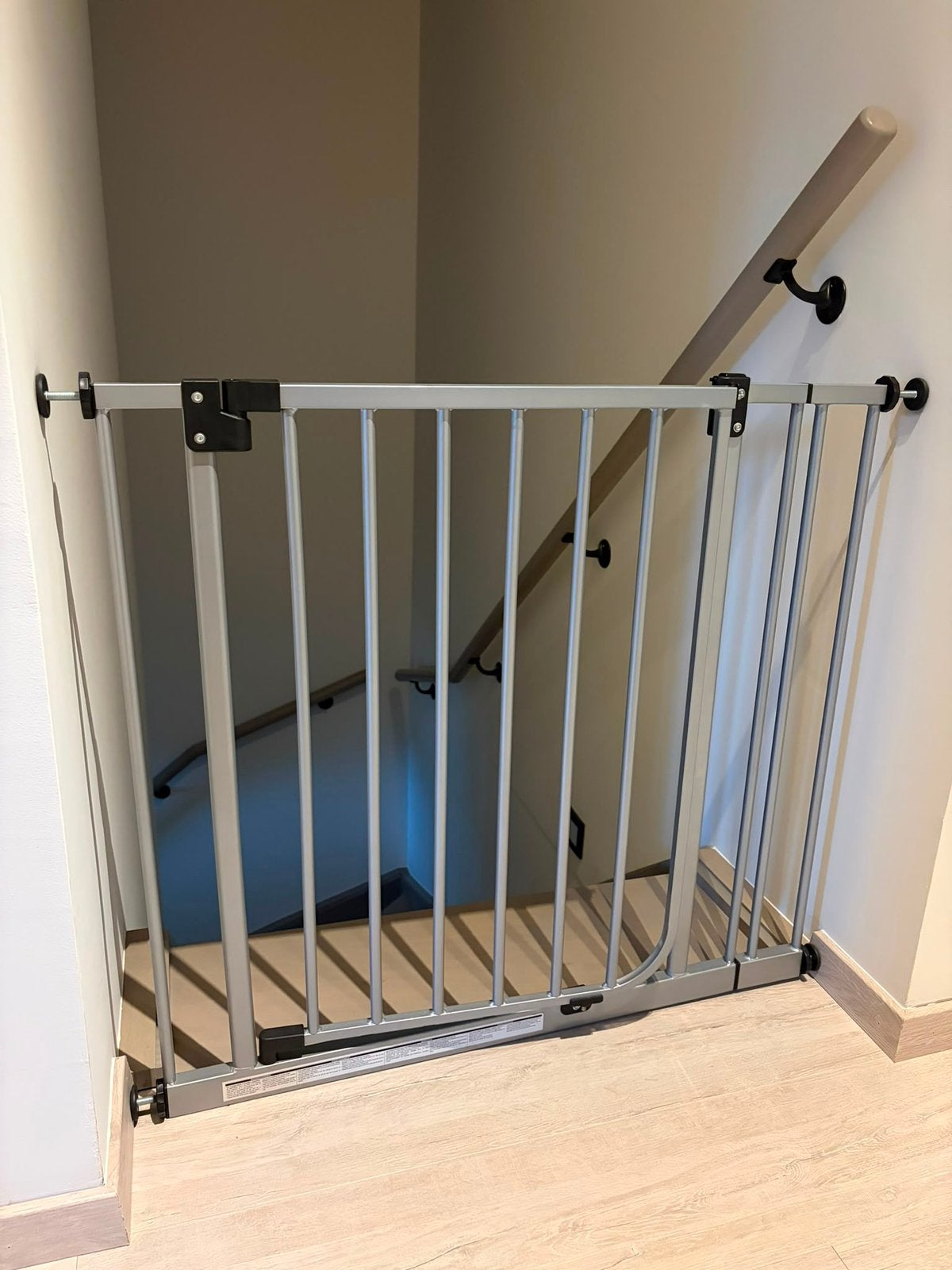 Traphekje, Kinderen en Baby's, Traphekjes, Ophalen, Zo goed als nieuw, Aluminium, Klemhekje