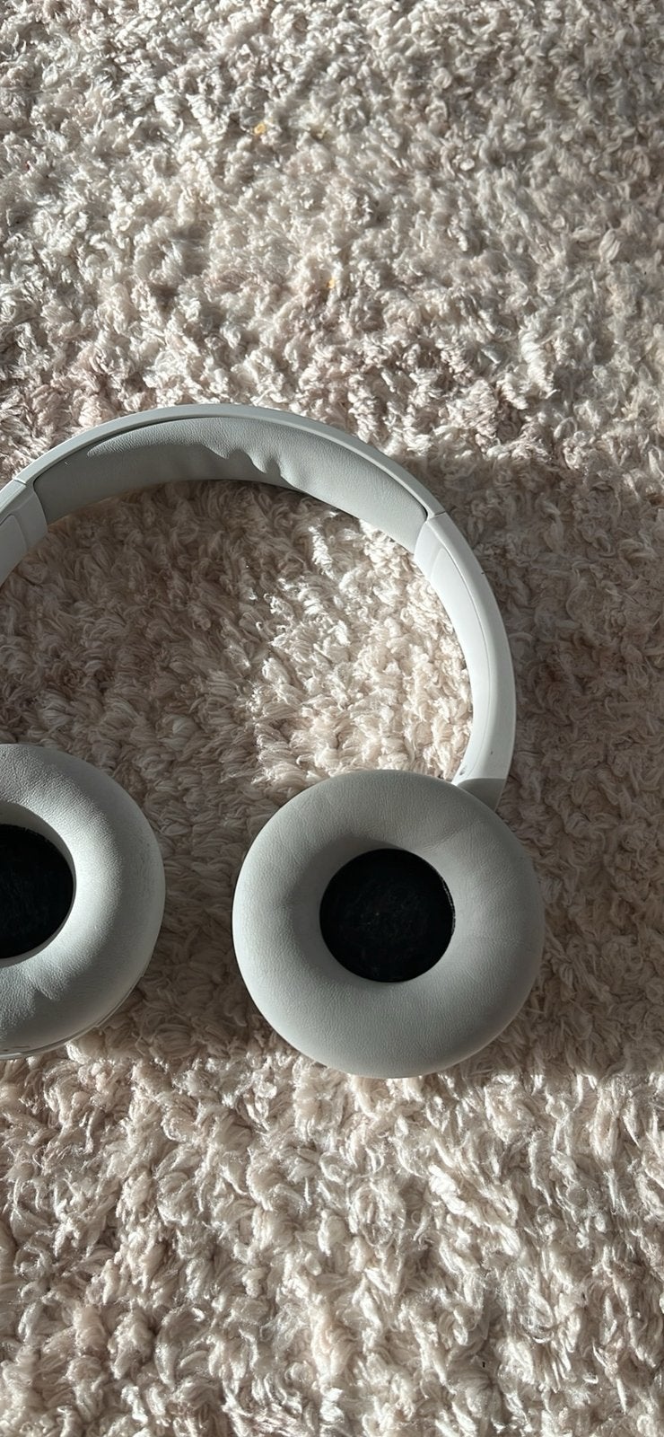 Casque supra-auriculaire sans fil Sony blanc, Enlèvement ou Envoi, Circum-auriculaire, Sony