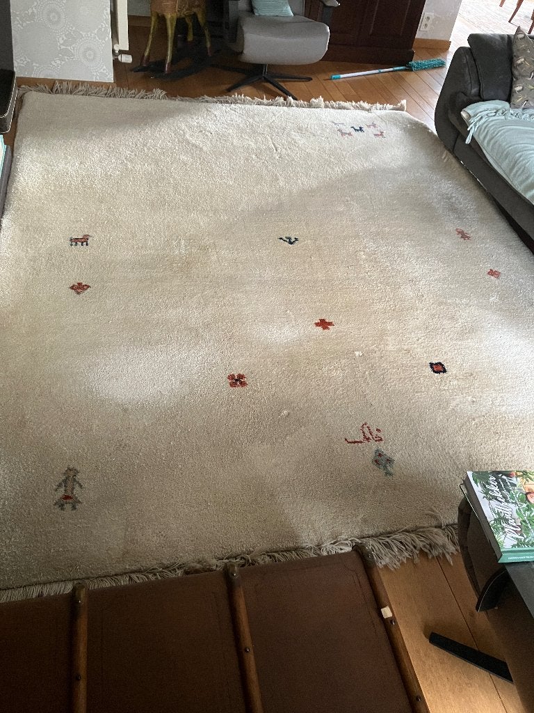 Tapijt handgeknoopt Berber, Ophalen, Gebruikt, 200 cm of meer, 200 cm of meer