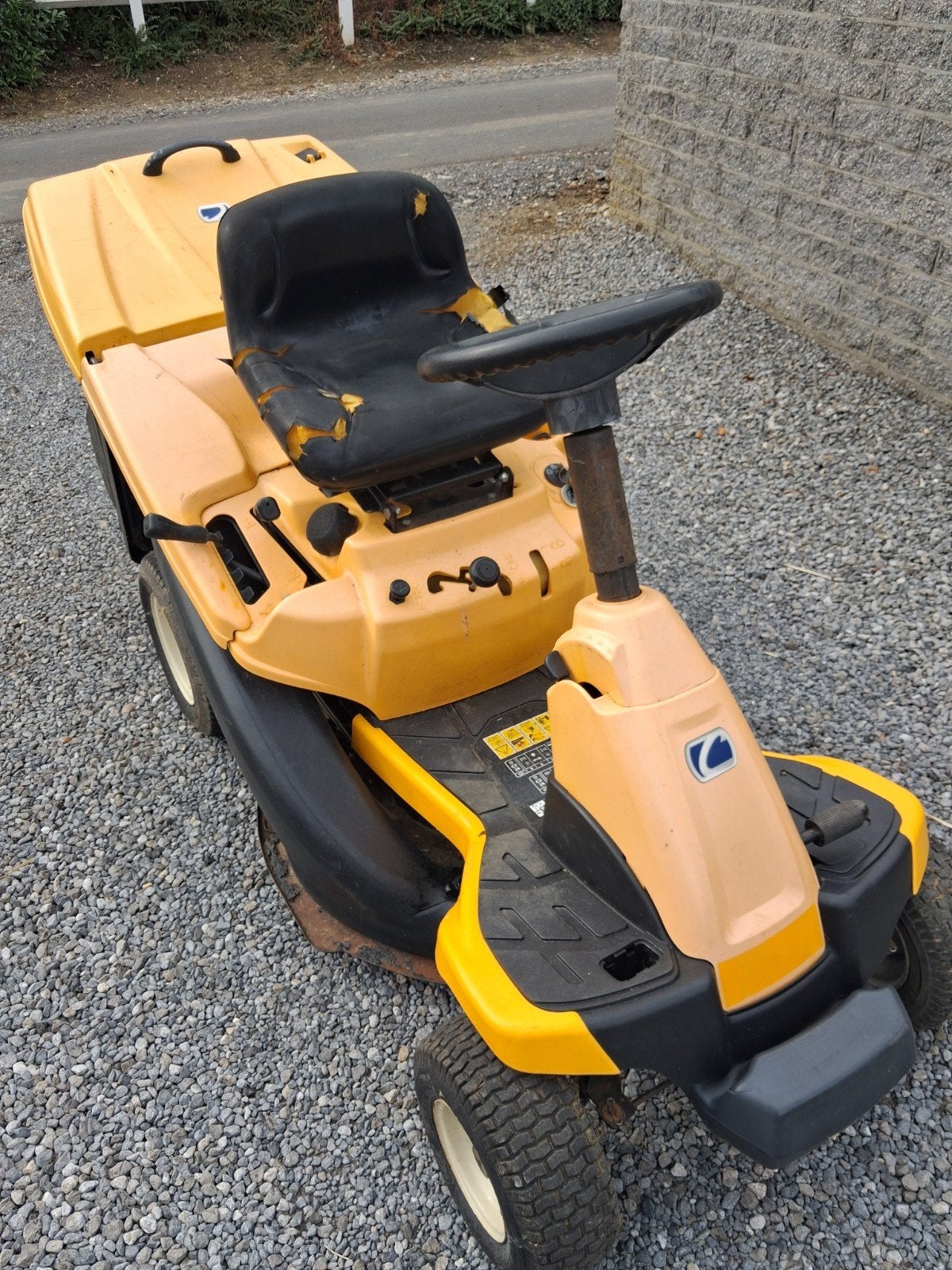 CubCadet 114 ta, Enlèvement