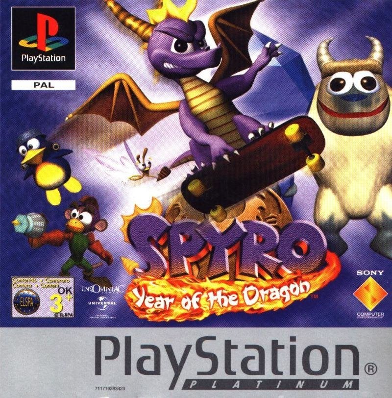 Spyro Year of the Dragon Platinum (zie beschrijving), Games en Spelcomputers, Avontuur en Actie, Gebruikt, 1 speler, Ophalen of Verzenden