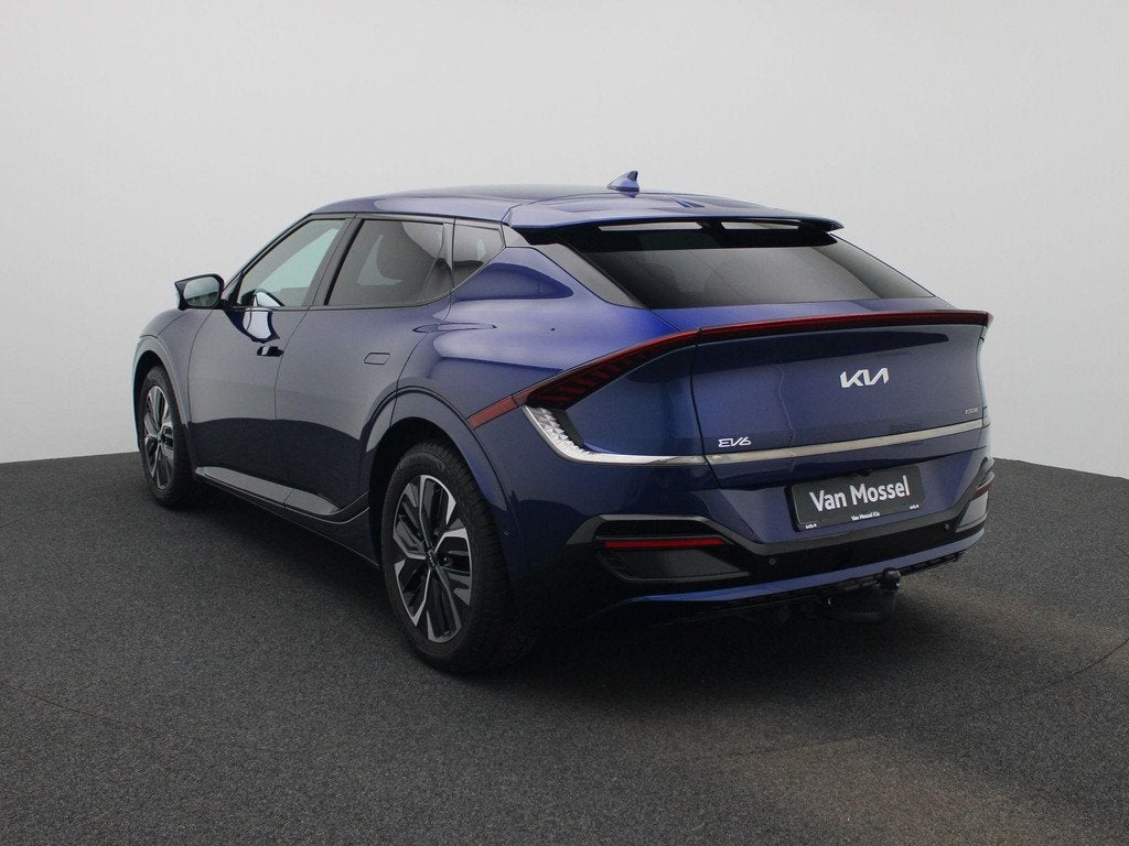 KIA Ev6 BEV 77,4 kWH GT Line, Auto's, Kia, Automaat, Gebruikt, Zwart, Blauw
