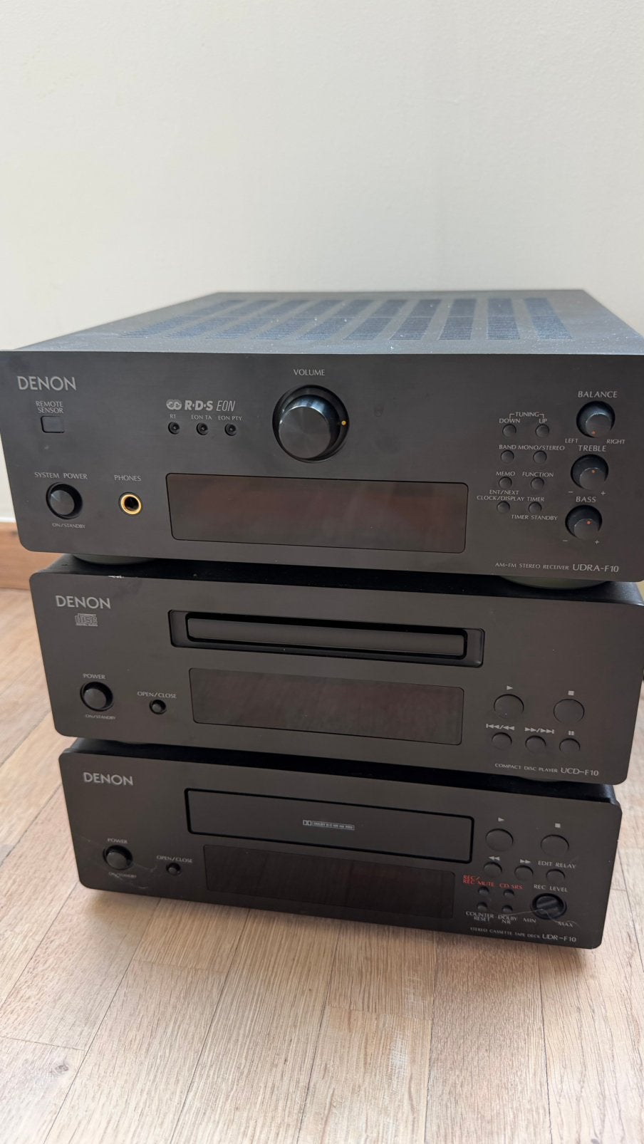 Denon F10 High-End Hifi-Set (Versterker, CD, Cassette), Ophalen, Cassettedeck, Denon, Losse componenten