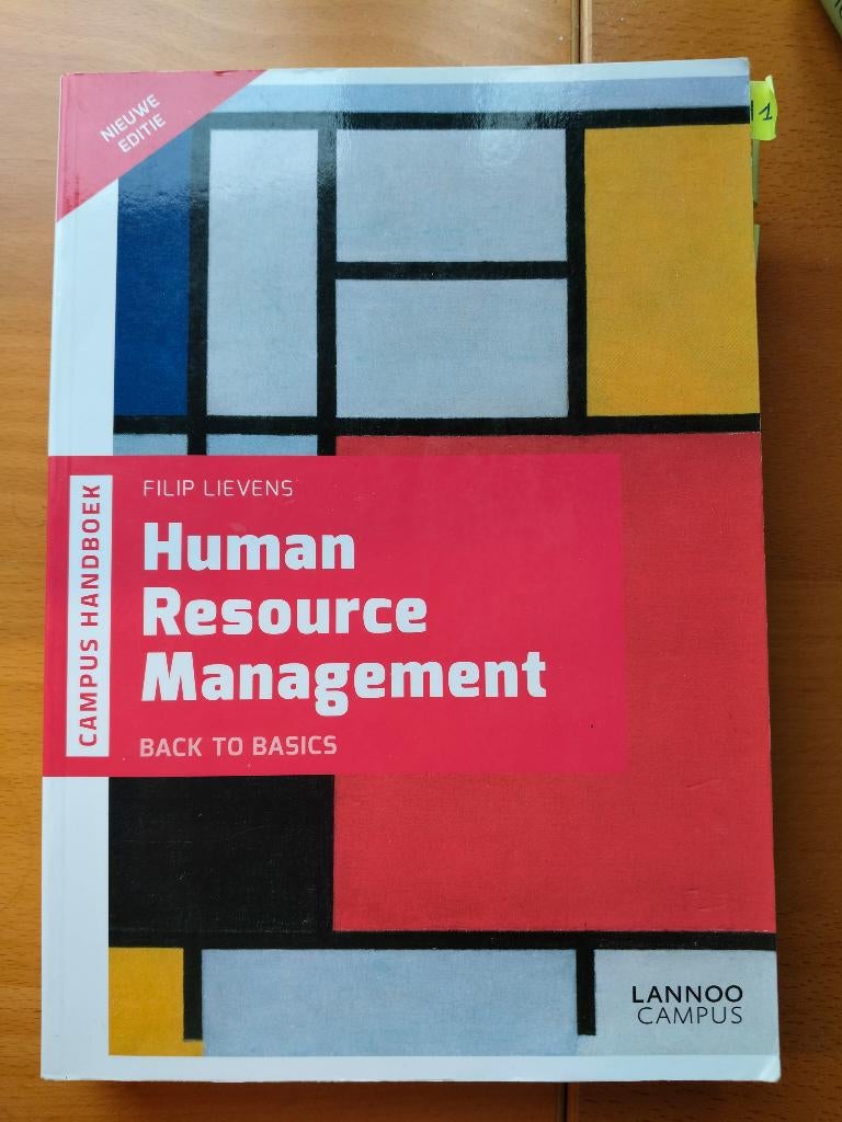 Handboek Human Resource Management, Boeken, Ophalen, Zo goed als nieuw, Management