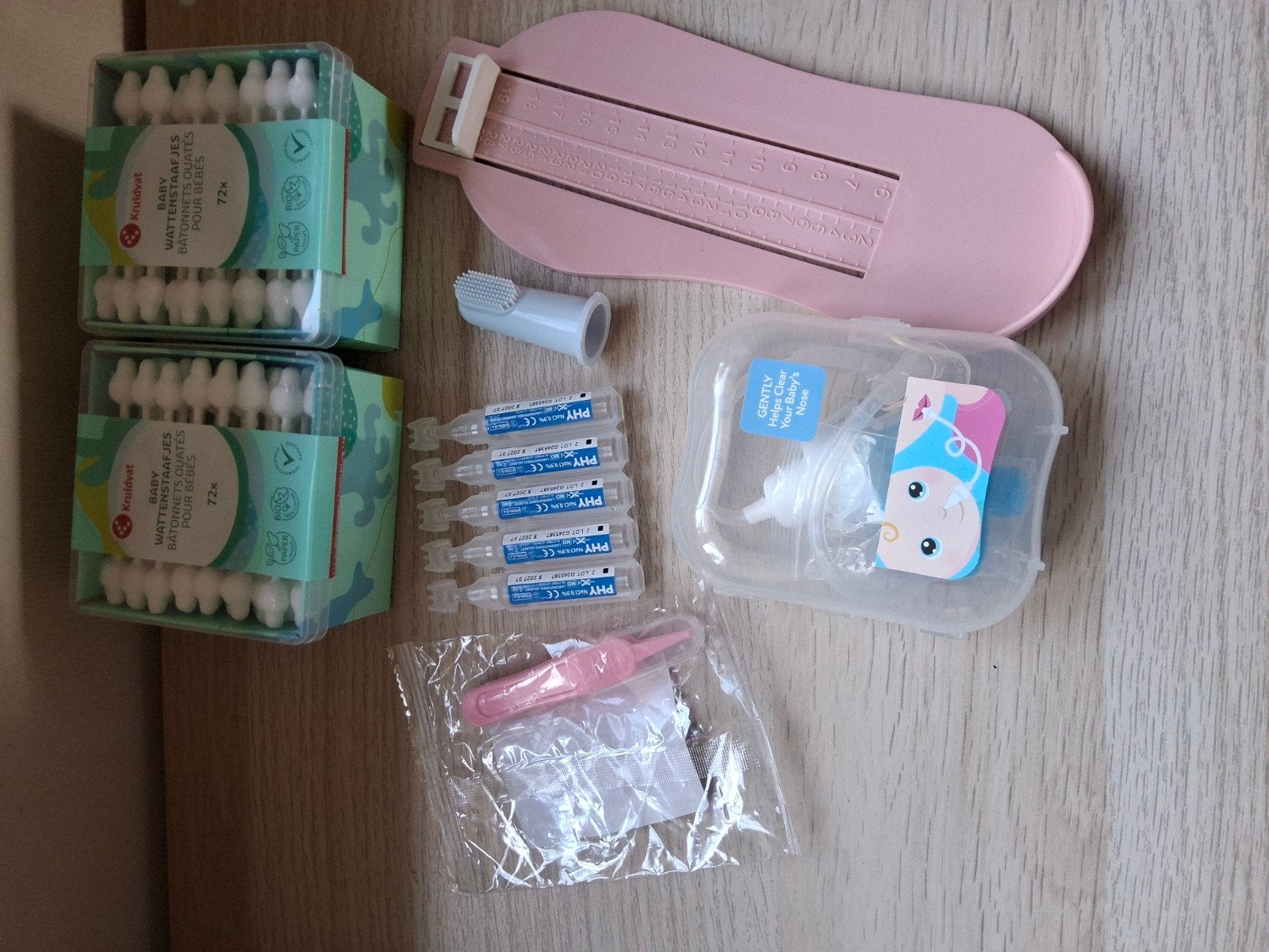 verzorgingssetje baby, Ophalen of Verzenden, Nieuw