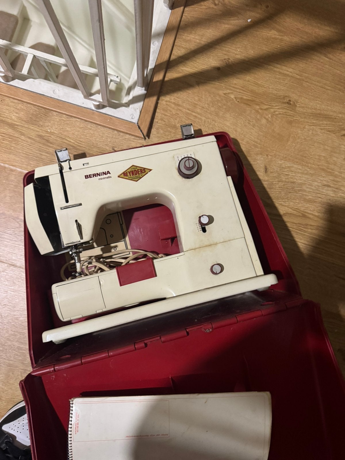 Bernina vintage naaimachine, Antiquités & Art, Enlèvement