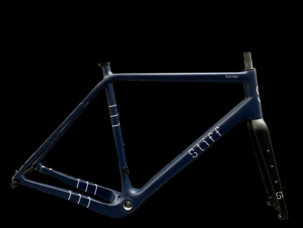 STIFF Frontier II cadre gravel en carbone XL, 28 inch, Zo goed als nieuw, 61 tot 65 cm, Meer dan 20 versnellingen
