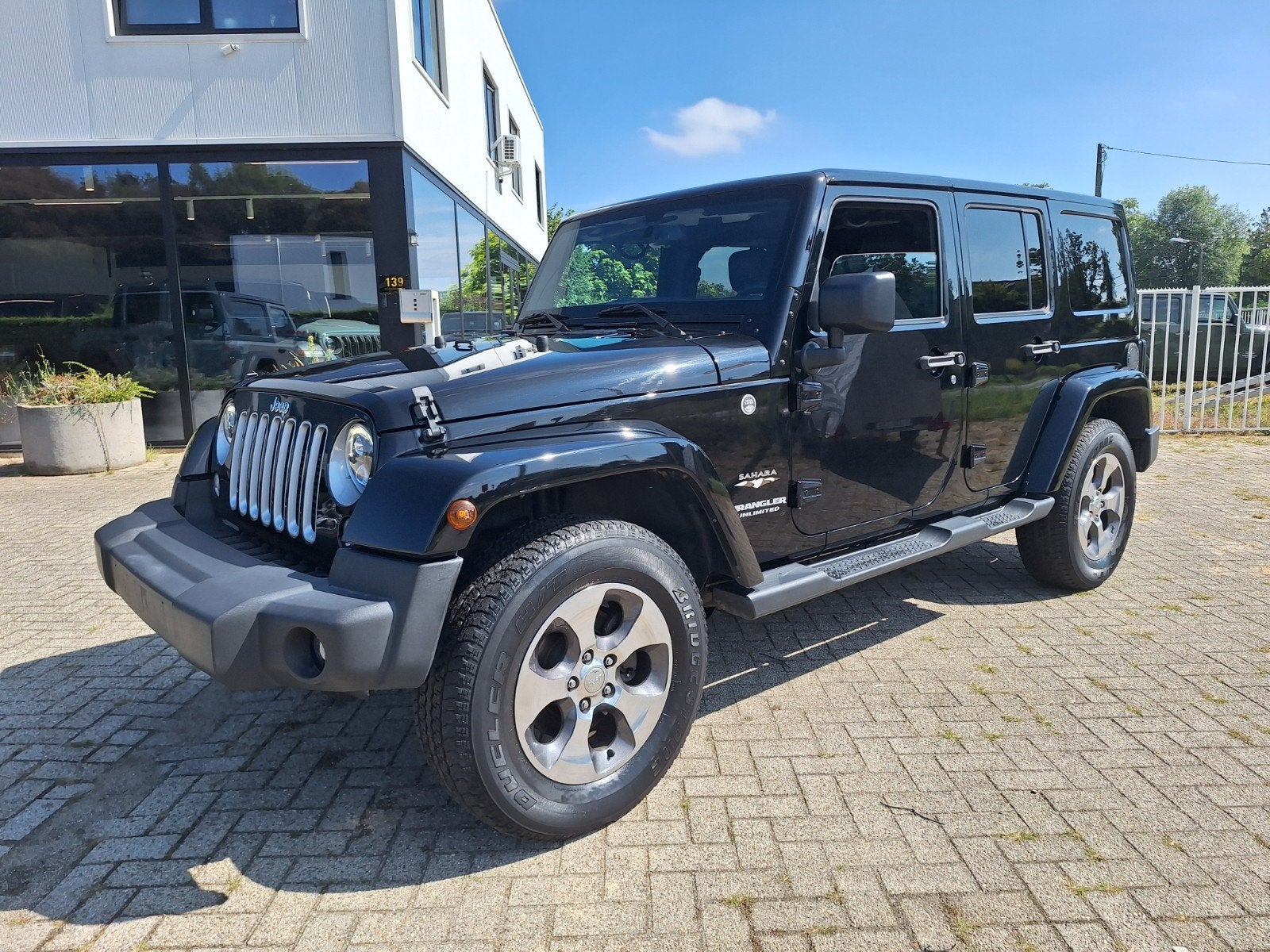 Jeep Wrangler Sahara 2.8 CRD E6, Auto's, Automaat, 4 deurs, Zwart, Leder