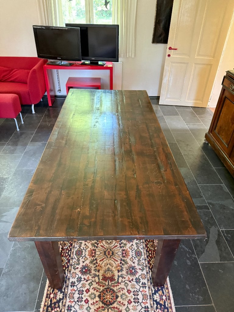 Tafel, 200 cm of meer, 50 tot 100 cm, Zo goed als nieuw, 75 – 100