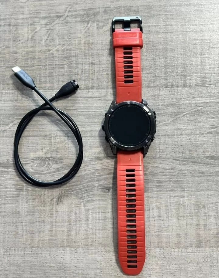 Garmin fenix 8 51 mm en saphir et titane amolé, Étanche, Enlèvement ou Envoi, Comme neuf, Niveau de stress