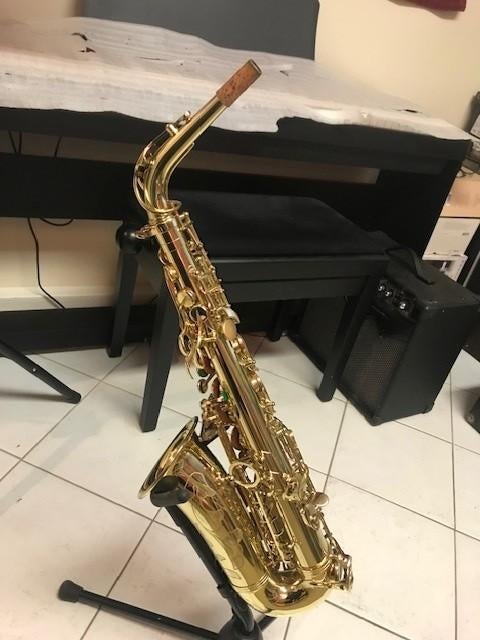 saxophone Alto, Enlèvement, Comme neuf, Alto, Avec valise
