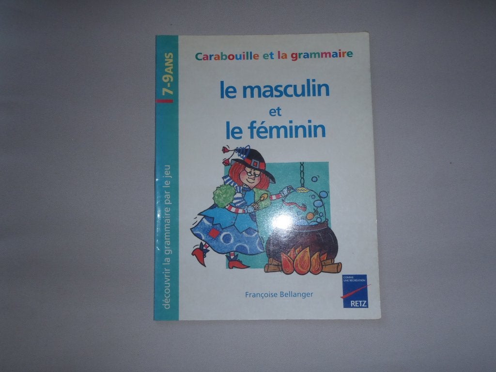 livre le masculin et le féminin - Retz, Enlèvement ou Envoi, Primaire, Français, Comme neuf