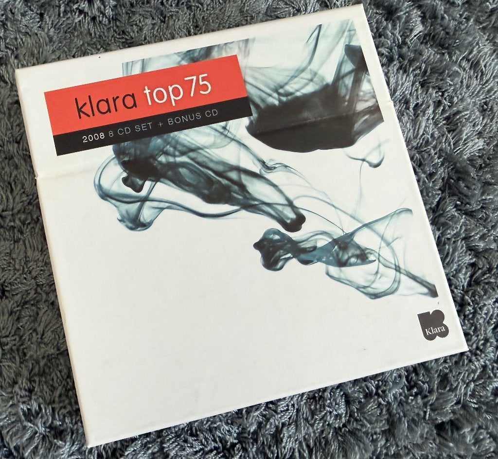 Klara Top 75 8 cd's + 1 bonus cd (ongespeeld), CD & DVD, CD | Classique, Comme neuf, Enlèvement ou Envoi