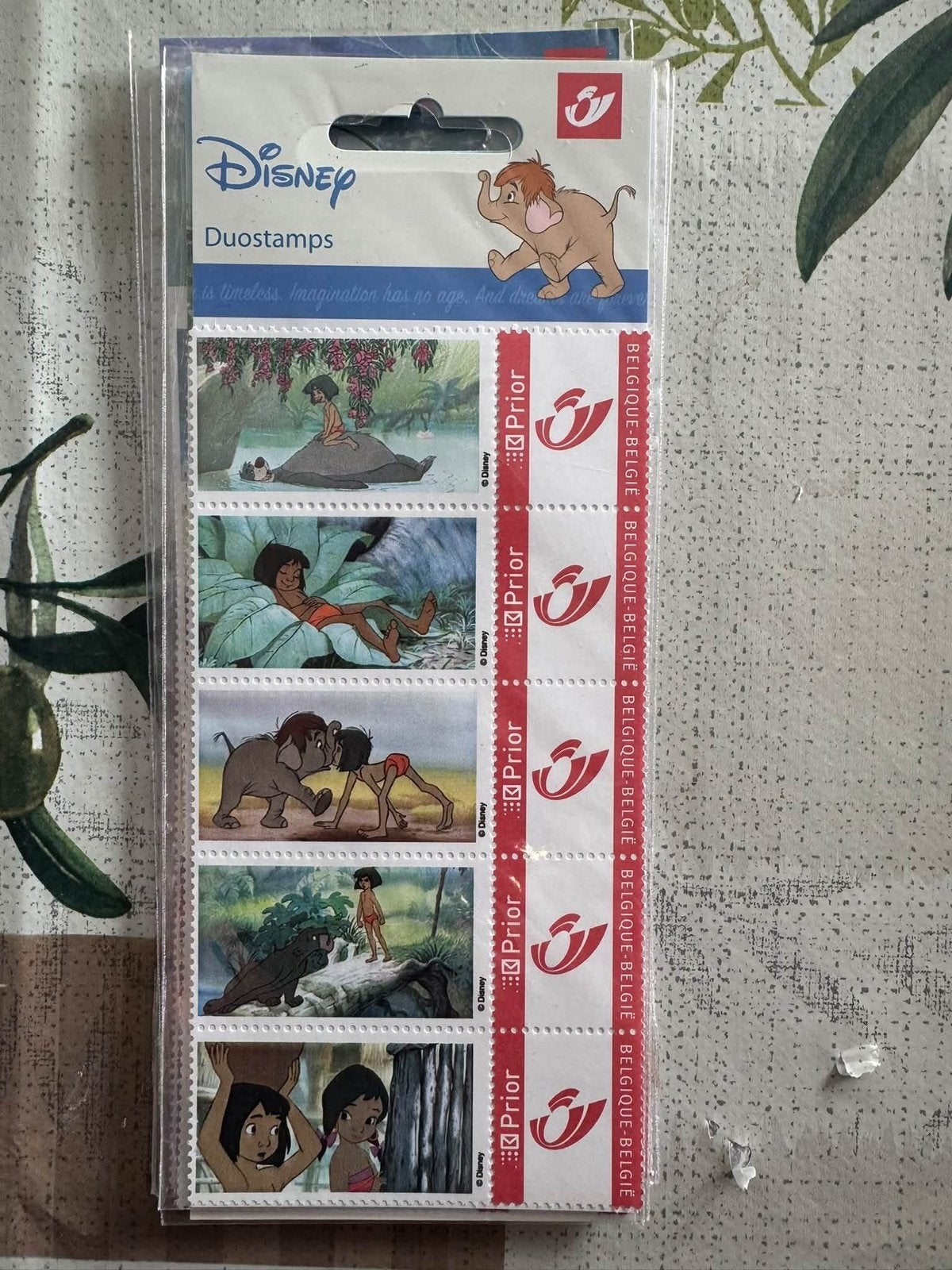 Duostamp disney (timbres belgique), Enlèvement ou Envoi