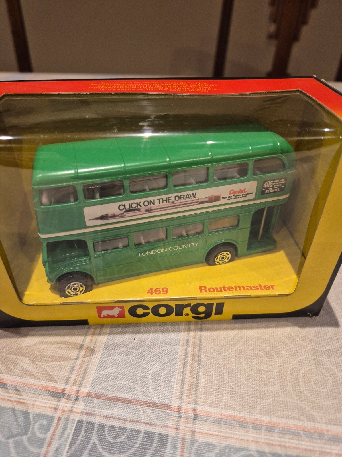 dubbeldekker, Ophalen of Verzenden, Zo goed als nieuw, Bus of Vrachtwagen, Corgi