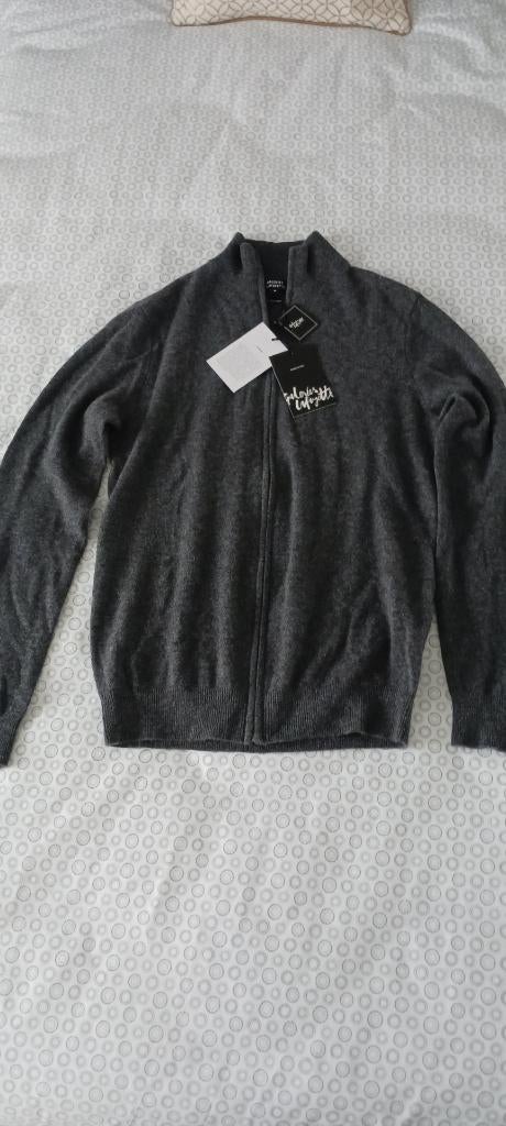 Gilet 100 % cachemire NEUF, Neuf, Autre, Taille 38/40 (M), Gris