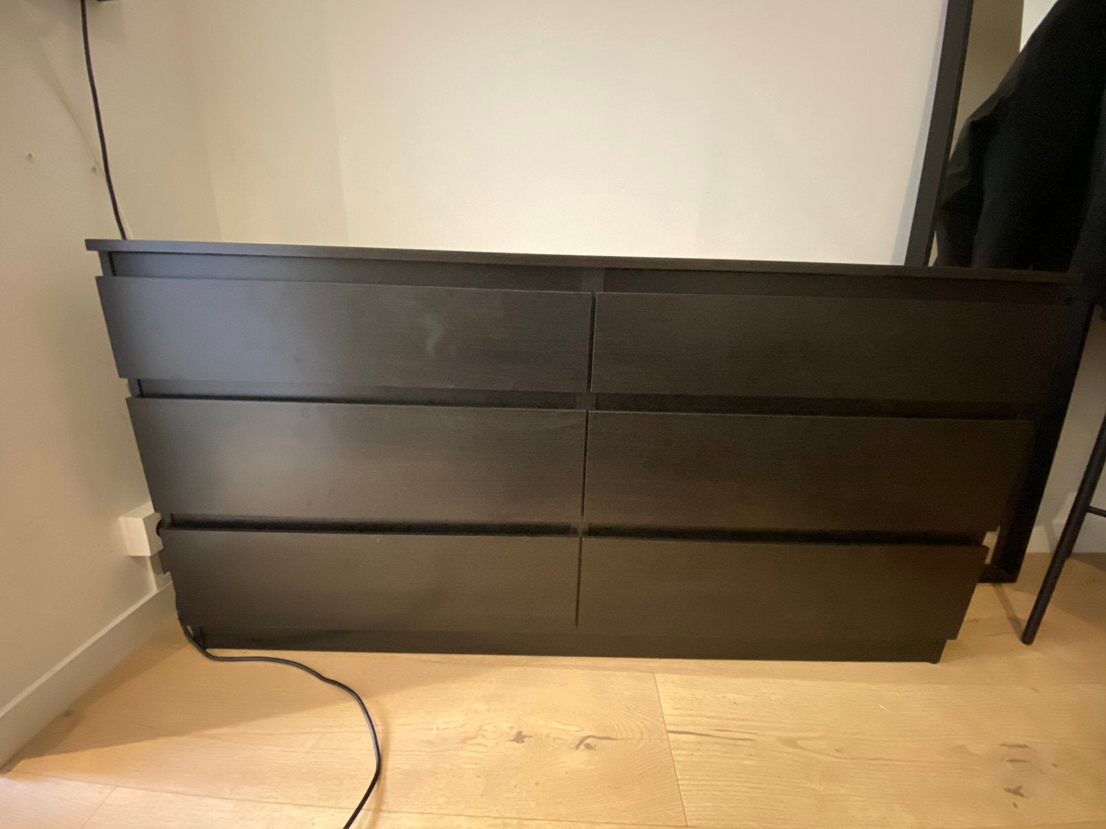 KULLEN Ladekast met 6 lades 140x40x72, Ophalen, 100 tot 150 cm, 5 laden of meer, Kullen