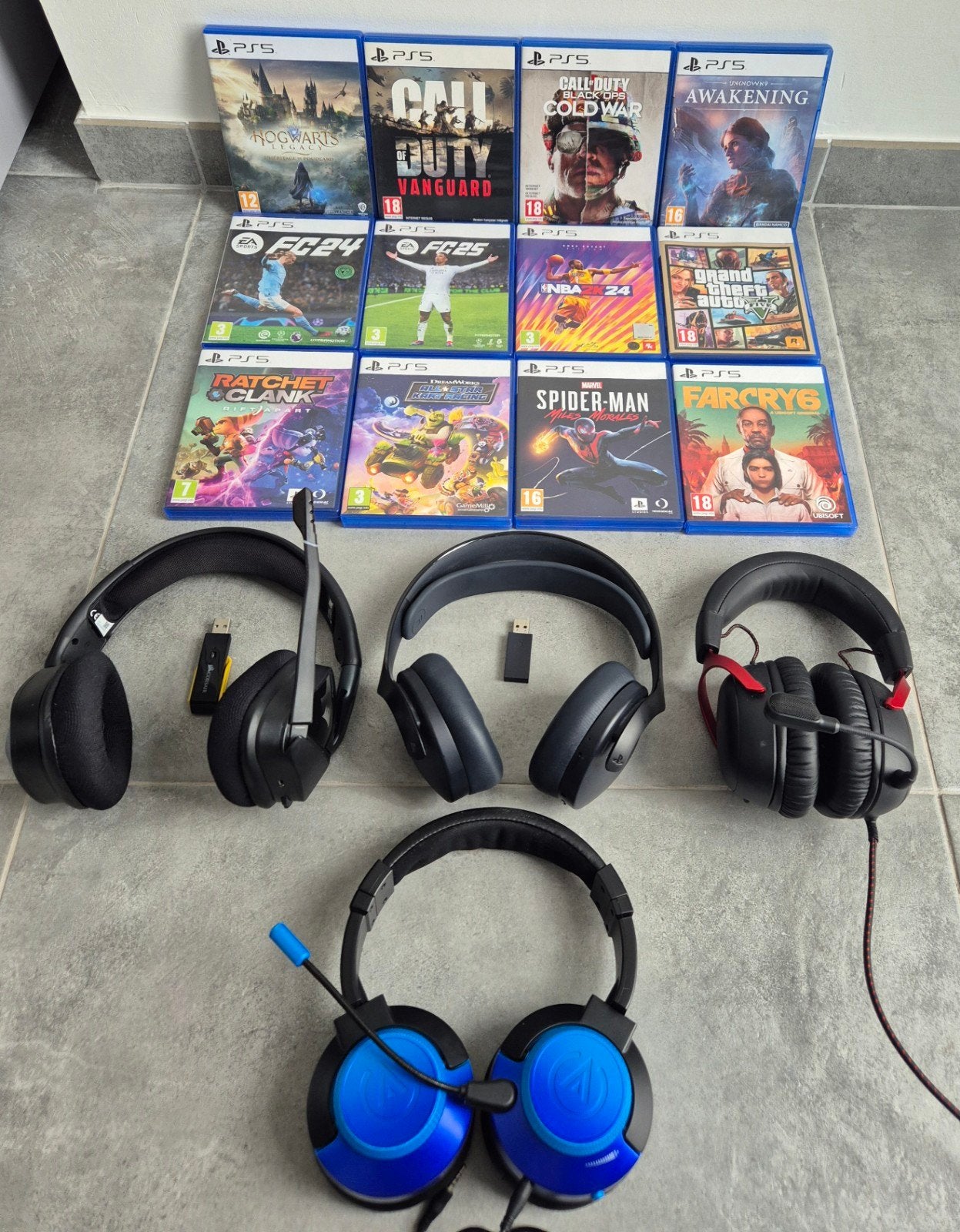 accessoires en games voor ps5, Ophalen, Zo goed als nieuw