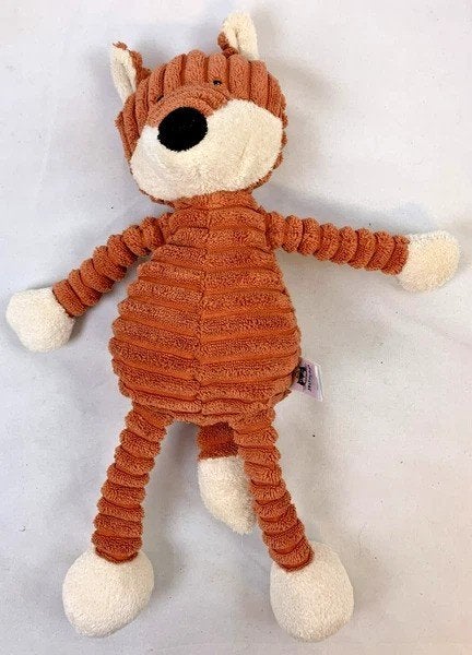 Jellycat Cordy Roy Baby Fox Vos Knuffel 30cm Oranje, Oranje, Jellycat, Zo goed als nieuw, Middelgroot (20 tot 80 cm)