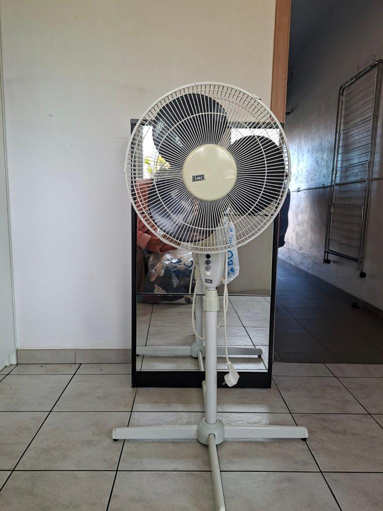 Ventilator op voet., Electroménager, Ventilateurs, Enlèvement, Utilisé, Ventilateur de trépied