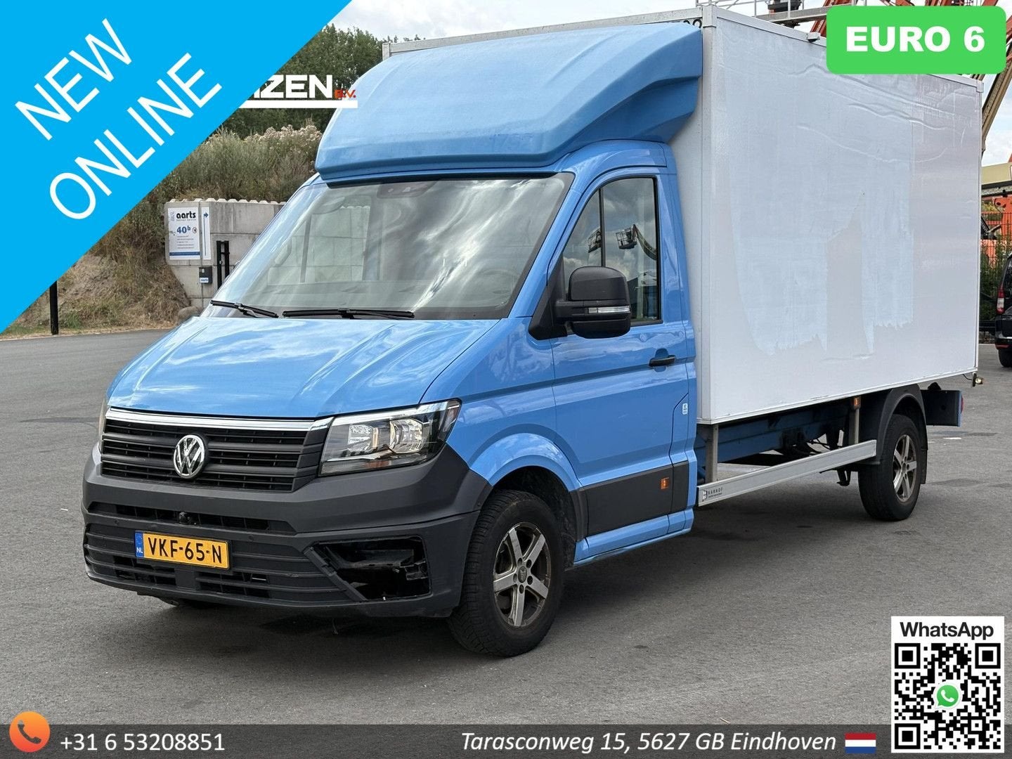 Volkswagen Crafter 35 2.0 TDI L4 Comfortline | € 7.950,- NET, Blauw, Bedrijf, 277 g/km, Electronic Stability Program (ESP)