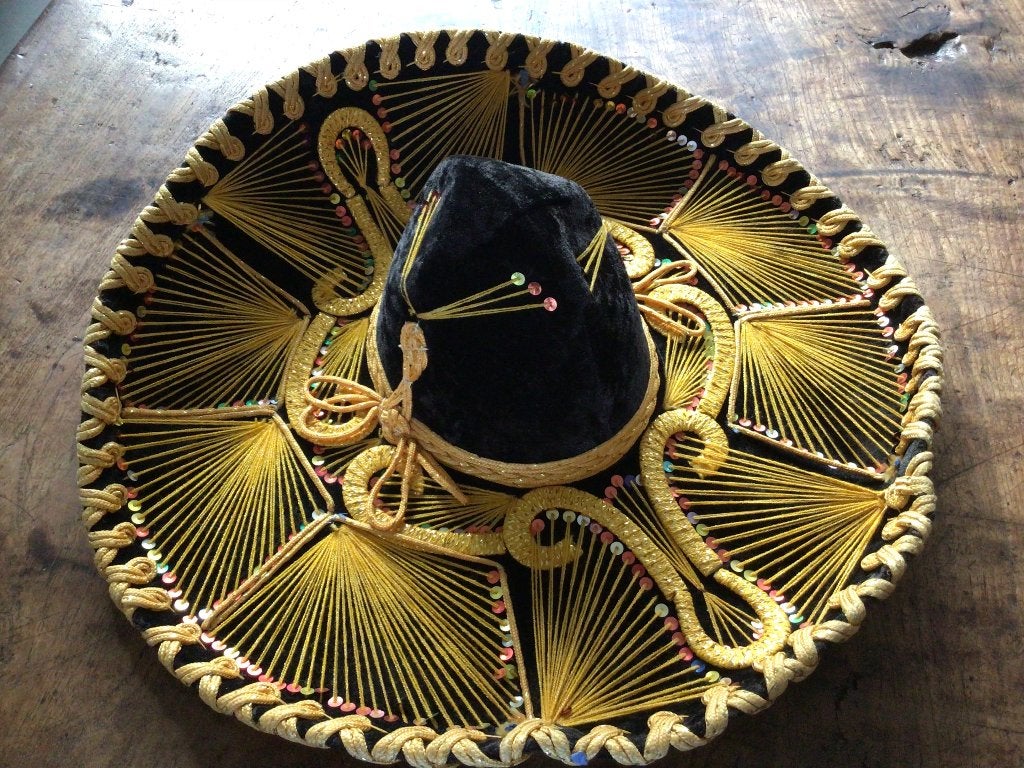 Mexicaanse Sombrero van Pigalle, Ophalen of Verzenden, Gedragen, One size fits all, Hoed