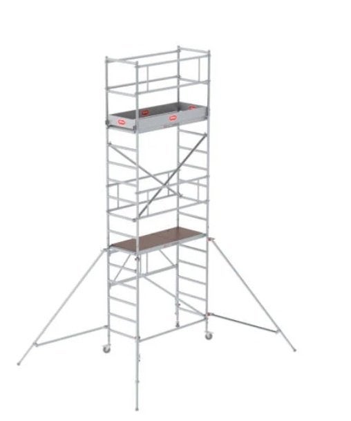 ROLSTEIGER ALTREX 3400 TOTALE HOOGTE 5,8 M drie modules, Doe-het-zelf en Bouw, Ophalen, Gebruikt, Rolsteiger of Kamersteiger, 5 meter of hoger