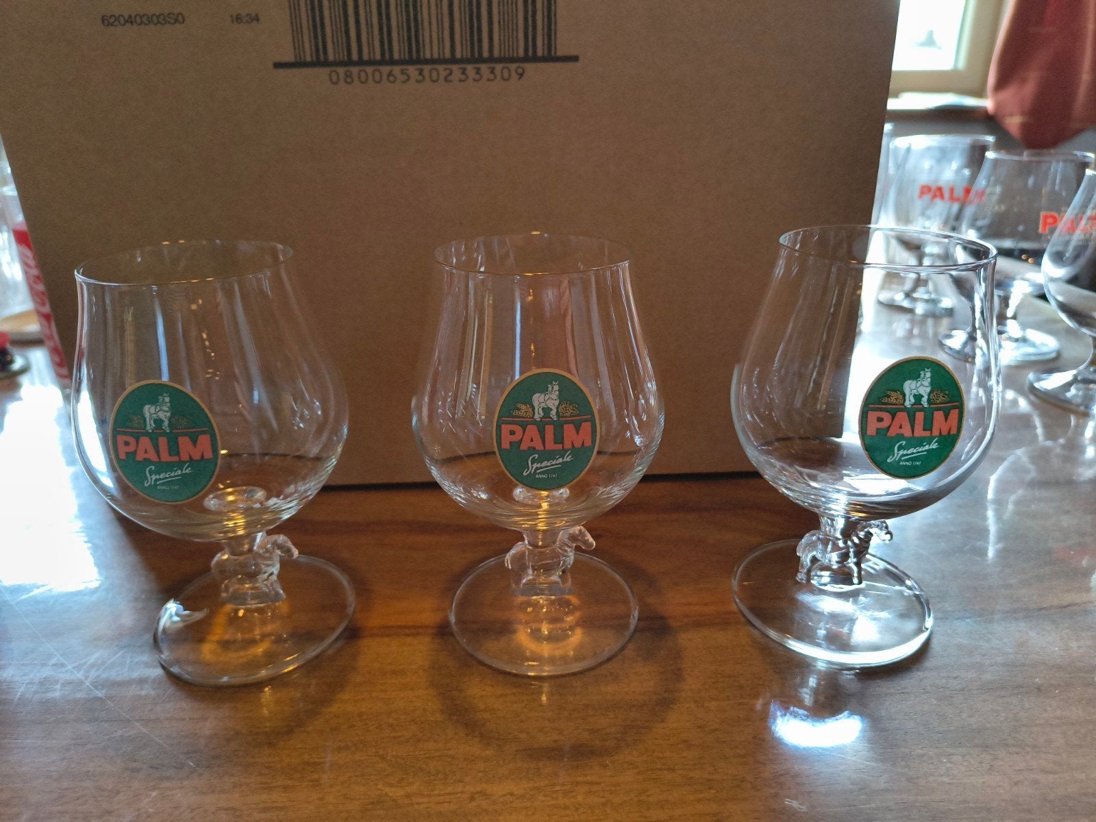 Bierglazen - Palm glazen, Verzamelen, Ophalen
