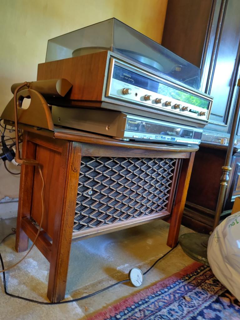 Pioneer platenspeler + speakers vintage set, Muziek en Instrumenten, Orgels, Ophalen