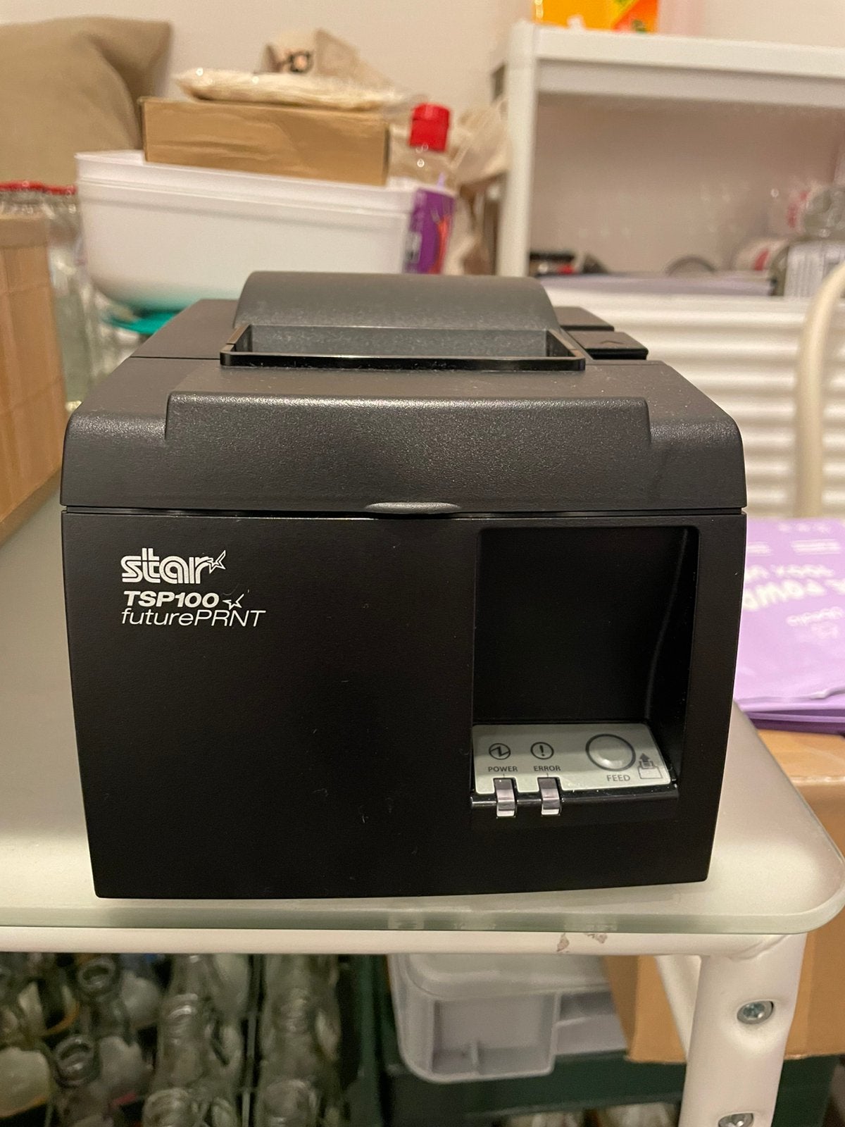 Kassa printer, Ophalen