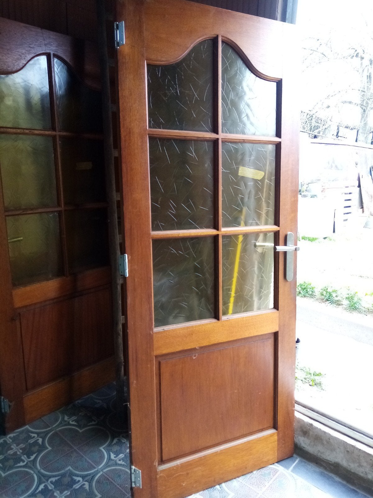 Portes intérieures en chêne, Bricolage & Construction, Porte intérieure, Enlèvement, Bois, 200 à 215 cm